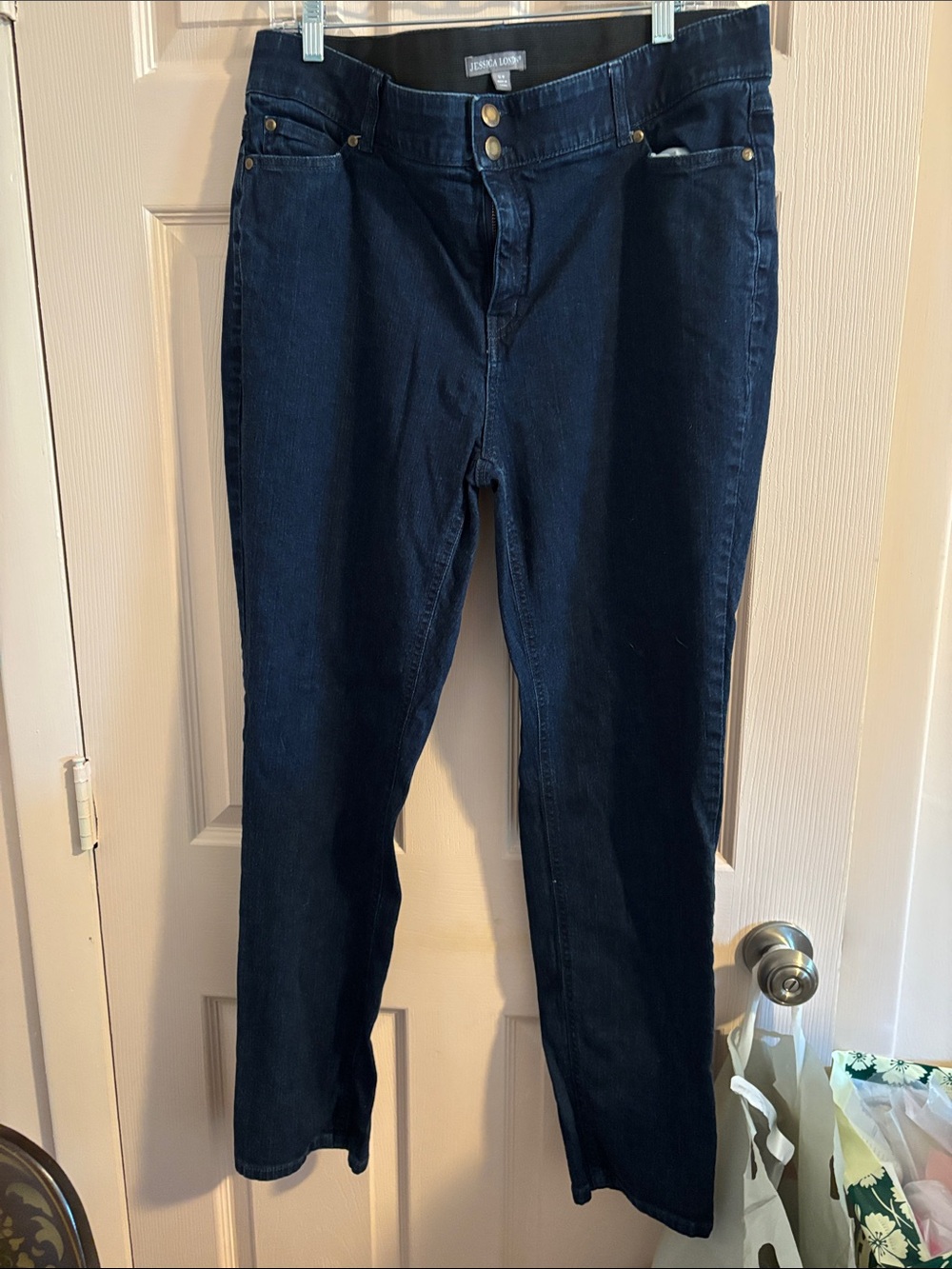 Jessica London Slim Dark Indigo Skinny Jeans